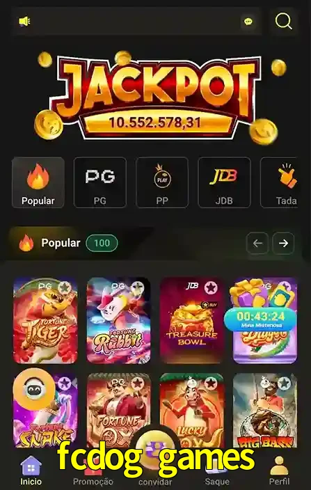 Promoções Especiais no fcdog games App